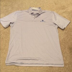 Holderness & Bourne Classic Blue Striped Polo by